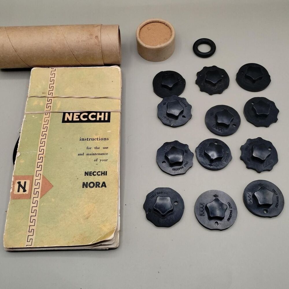 Necchi Nora sewing machine Cams and Manual